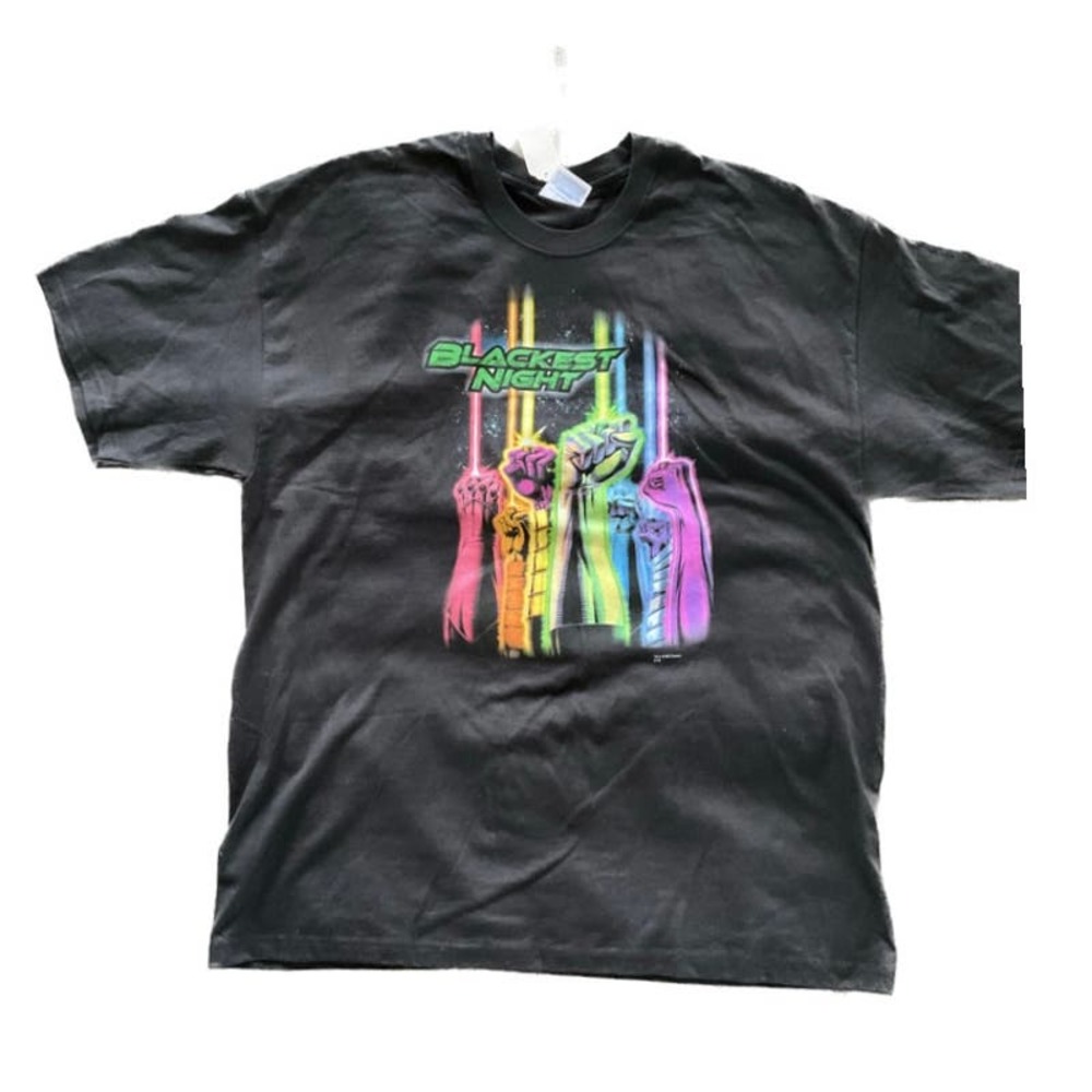 2000s Blackest night comic T-shirt